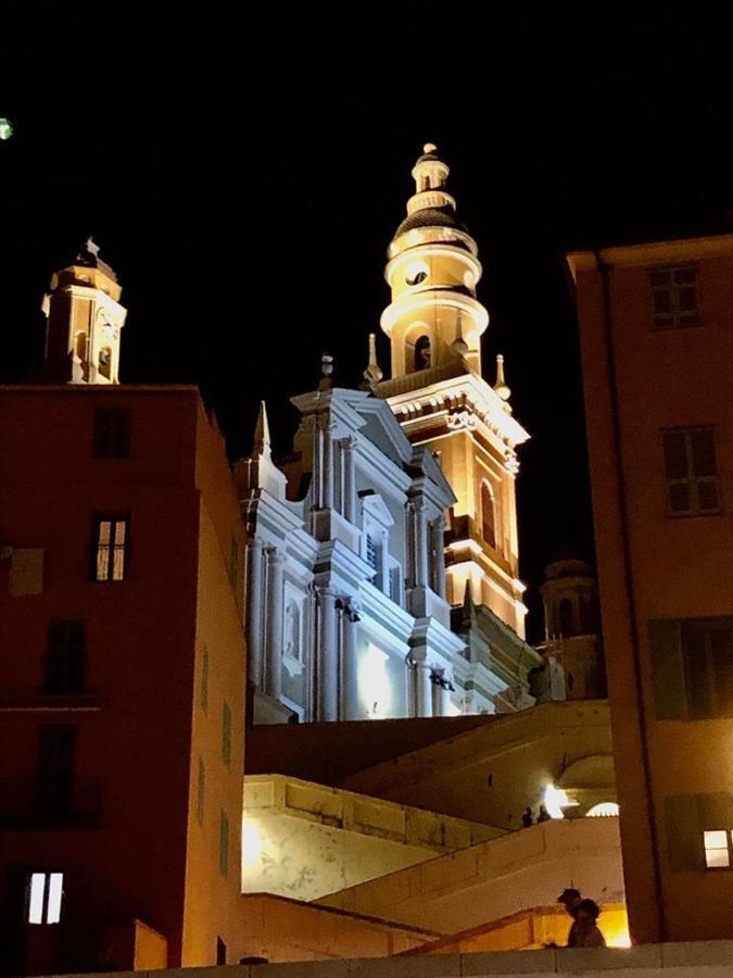 Magnifique Duplex Vue Mer Menton Exteriör bild