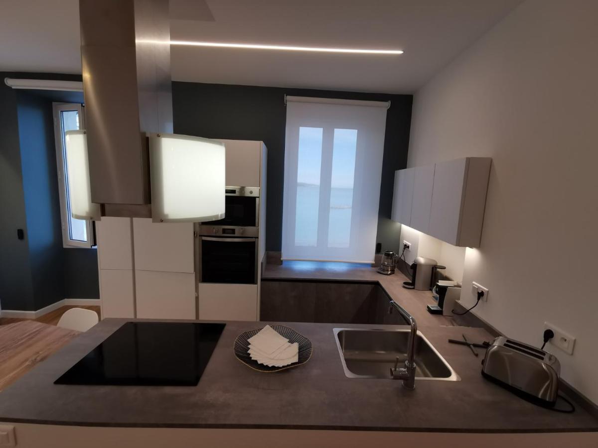 Magnifique Duplex Vue Mer Menton Exteriör bild